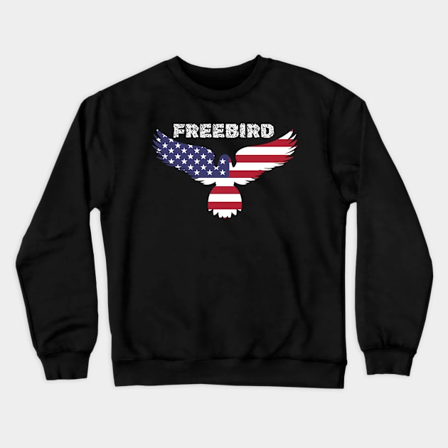 Free Bird Crewneck Sweatshirt by Elandos